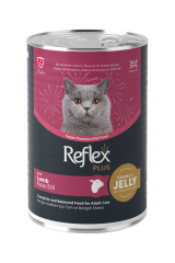 Reflex Plus Kuzu Etli Yetişkin Yaş Kedi Maması 400 Gr