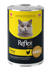 Reflex Plus Tavuklu Yetişkin Yaş Kedi Maması 400 Gr