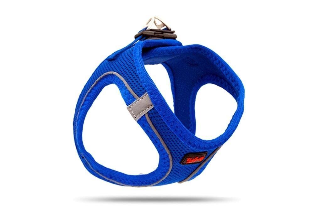 Tailpetz Air Mesh Köpek Göğüs Tasması XSmall 32x36 cm Saks Mavisi