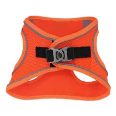 Üç Kilitli Sportif Kedi Köpek Göğüs Tasması 30-38 cm Small Turuncu