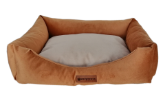 Markapet Tay Tüyü Yumuşak Köpek Yatağı Small Kahverengi 40*50 cm