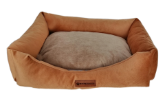 Markapet Tay Tüyü Yumuşak Köpek Yatağı X Large Kahverengi 80*100 cm