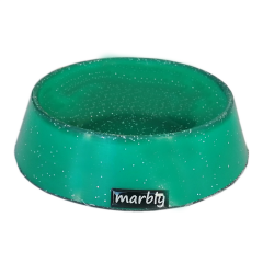 Marbly Yeşil Galaxy Mermerit Köpek Mama Su Kabı 1000 ml