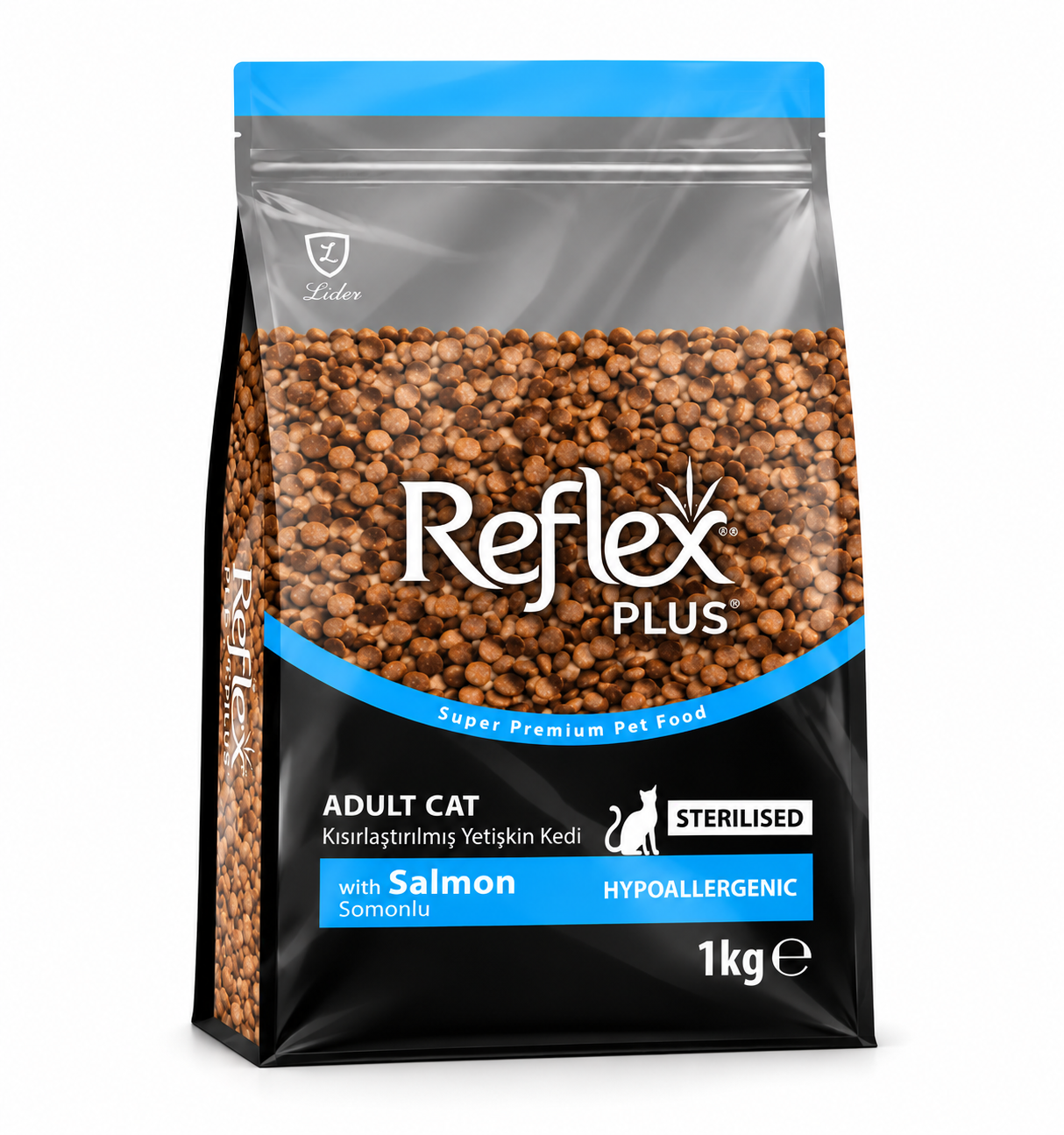 Reflex Plus Somonlu Kısırlaştırılmış Yetişkin Kedi Mama 1 kg