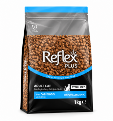 Reflex Plus Somonlu Kısırlaştırılmış Yetişkin Kedi Mama 1 kg