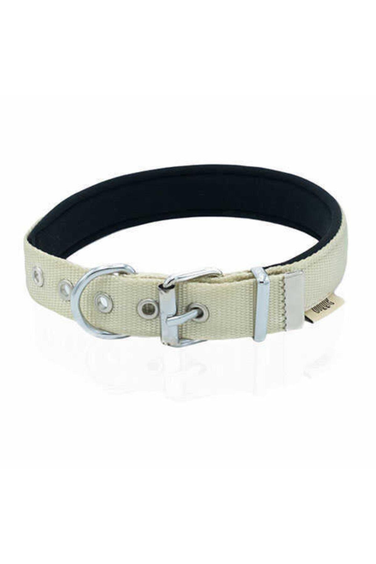Doggie Softlu Köpek Boyun Tasması 3 cm 42 cm-50 cm Haki