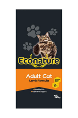 Econature Kuzu Etli Yetişkin Kedi Maması 15 kg